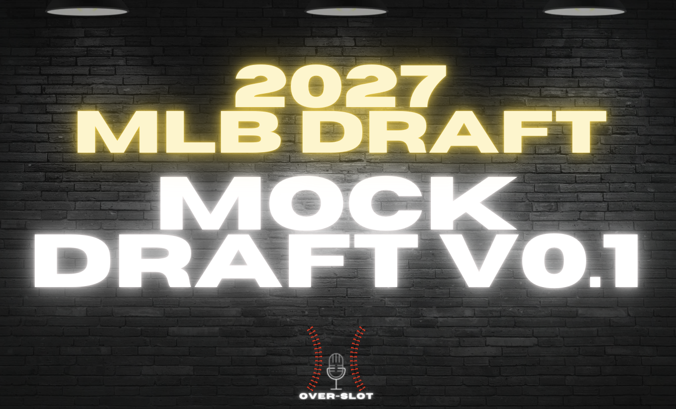 An Exercise In Futility: 2027 Mock Draft v0.1